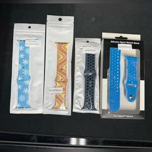 NEW Smart Watch 4 PC Band Set - size 42/44/45mm